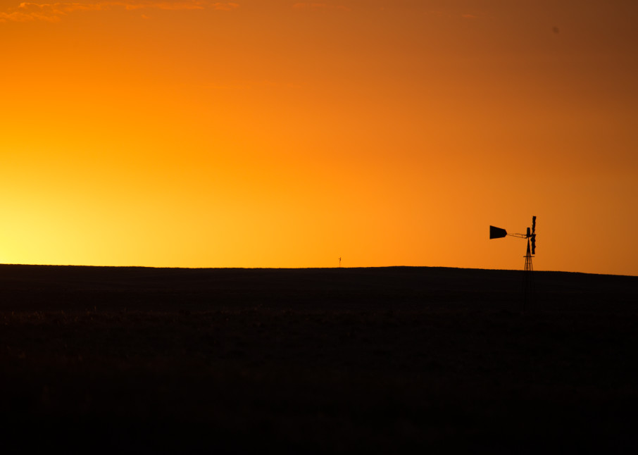 Colorado Pawnee Grassland Windmill Photograph