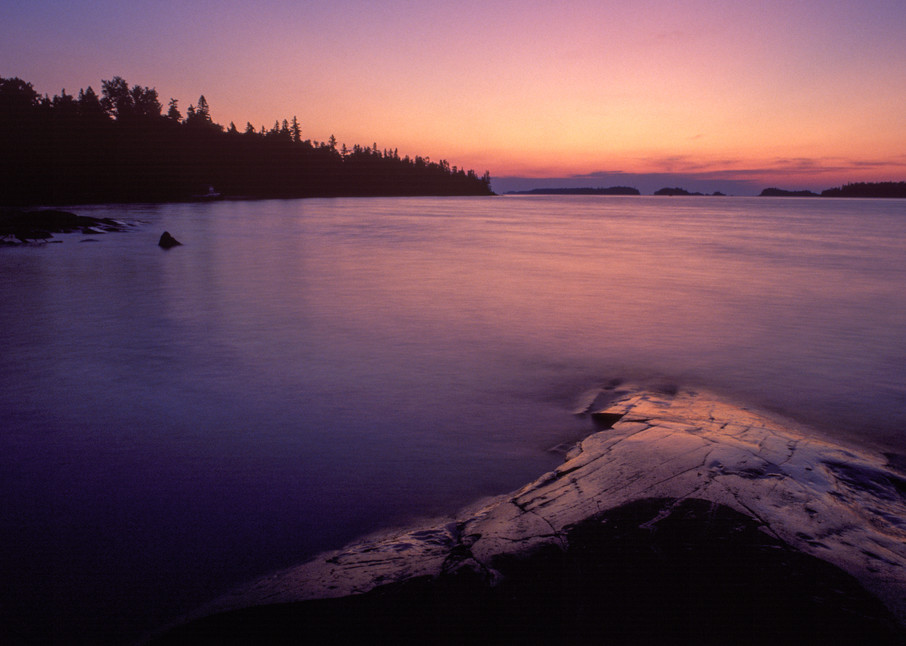 Superior Sunrise, Isle Royale National Park, Michigan.