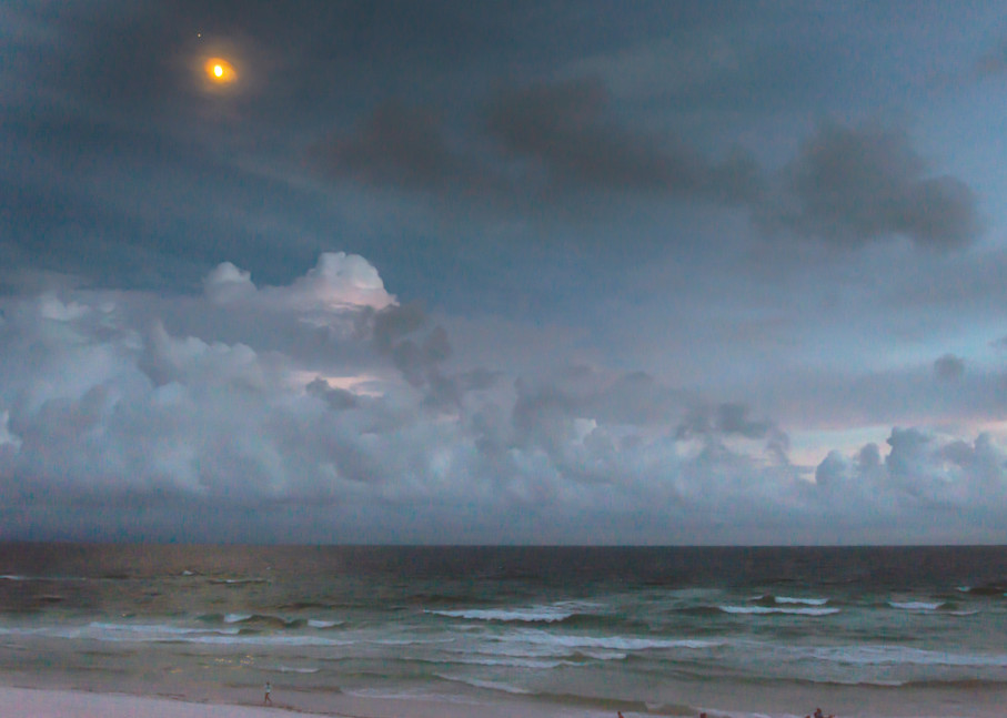 Moonrise Over the Emerald Coast | Susan J Photography