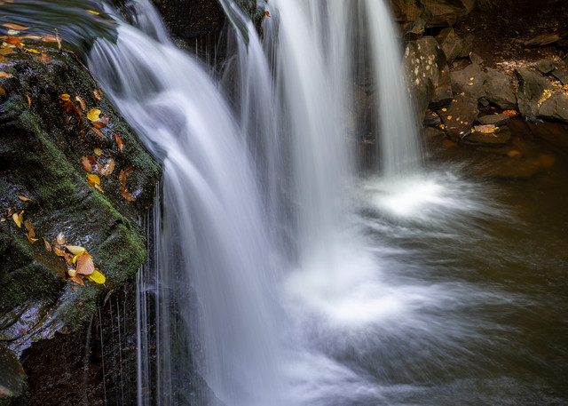 Autumn Flows Along Oneida Falls