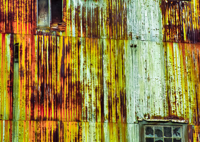 Rusty Metal Building, Everett, Washington, 2011