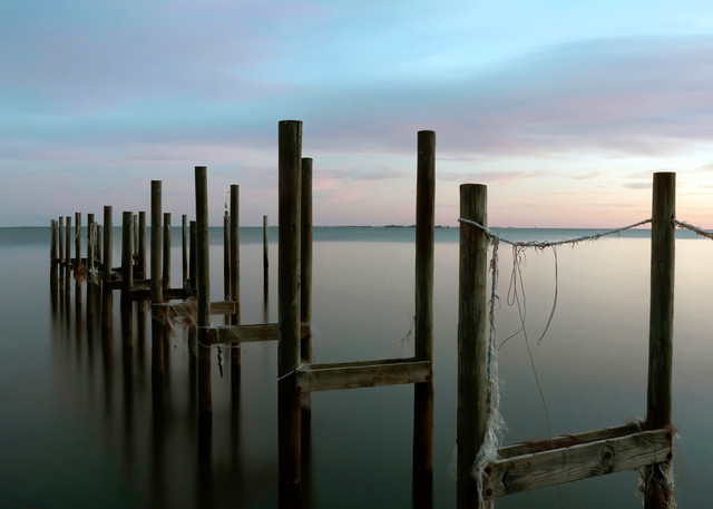Carrabelle Dock   November Sunset Along Florida's Forgotten Coast  Photography Art | Distant Light Studio