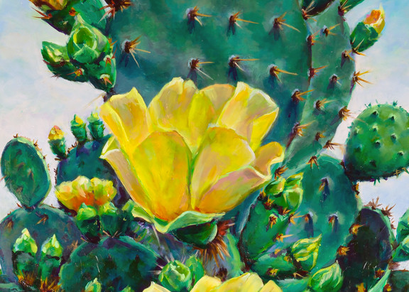 Cactus Queen  Art | Channe Felton Fine Art