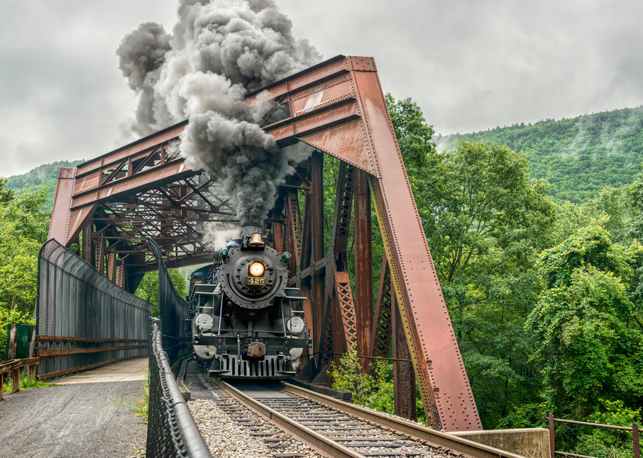 The 425 In The Lehigh Gorge, Jim Thorpe, Pa Photography Art | Photography by Desha