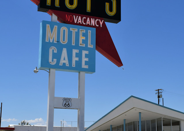 Roy's Amboy Ca Route 66 Photography Art | California to Chicago 