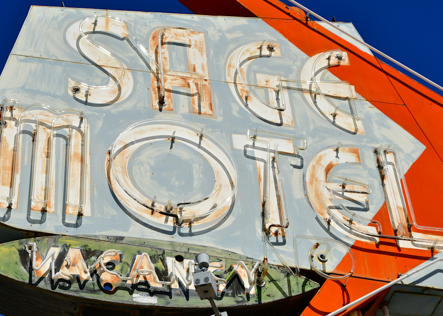 Sage Motel Needles Ca Route 66 Photography Art | California to Chicago 