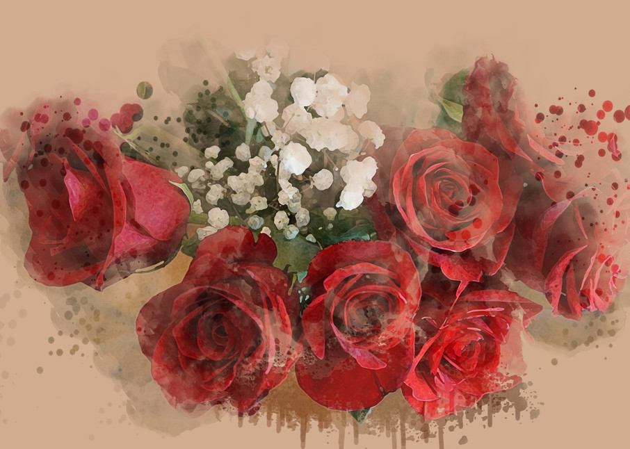 Red Roses  Art | Art from the Soul