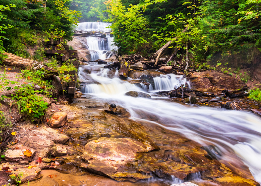 Sable Falls Up Art | Don Peterson Photography
