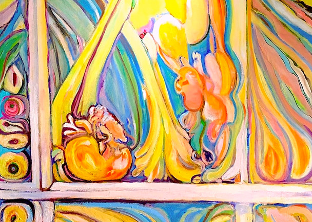 Tropic Window Art | TinaCantelmiArtist