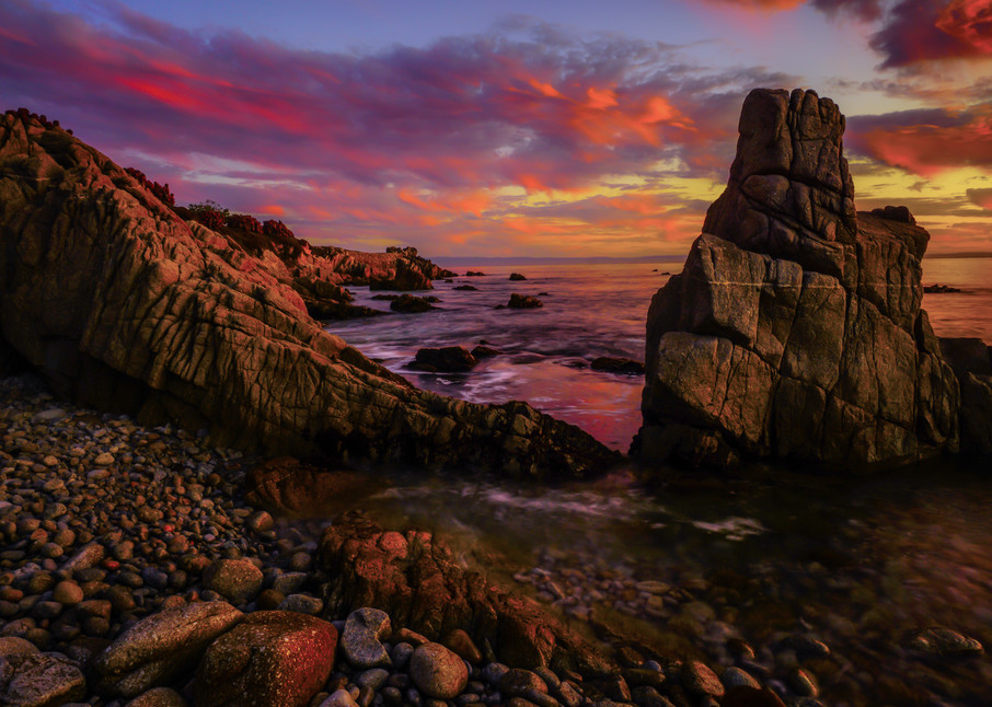 Rock Tower Sunrise @ Pacific Grove Photography Art | Brad Wright Photography