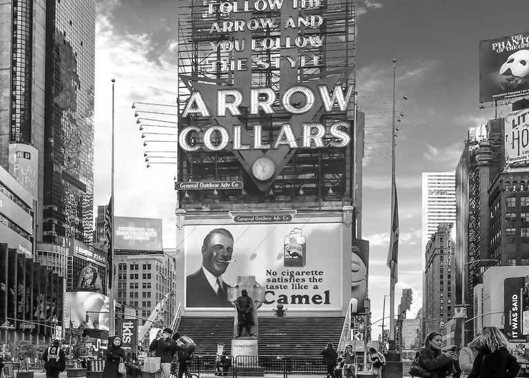 Times Square North From 45th Street Art | Mark Hersch Photography