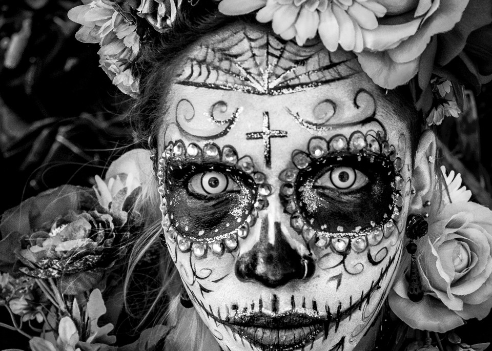 Los Ojos Del Catrina Photography Art | Harry John Kerker Photo Artist