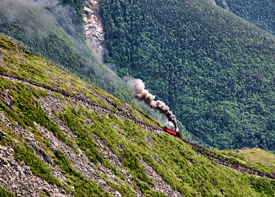 Cog Railway, White Mountains, Nh Photography Art | Roger Merchant, Place-based Photographer