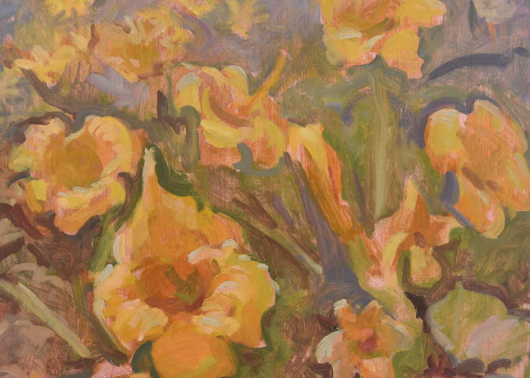 Yellow Lillies .Large Art | Magnolia Arts LLC