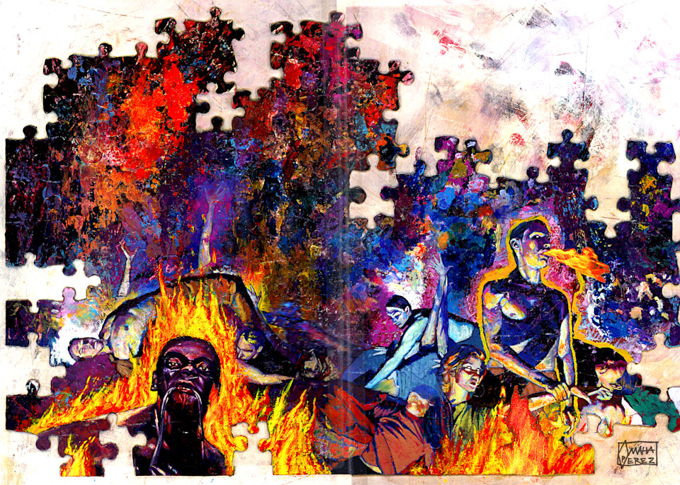 Puzzled 01 Art | Omaha Perez Art