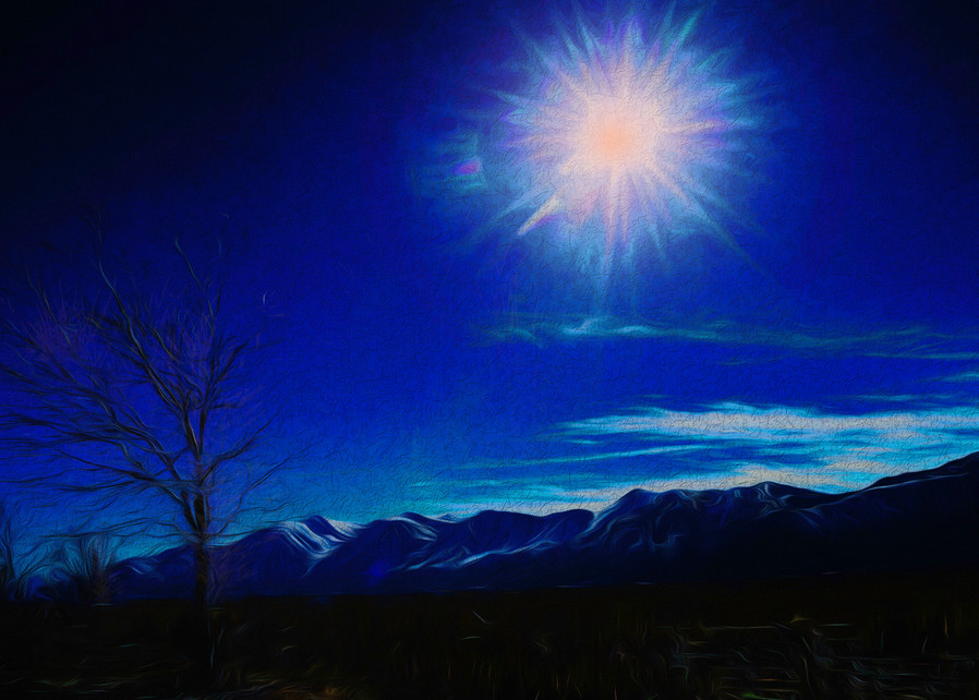 Mountain Sun Art | R.j.Ricci Art