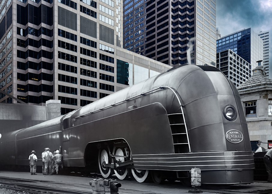 Mercury Train Leaving Chicago Art | Mark Hersch Photography