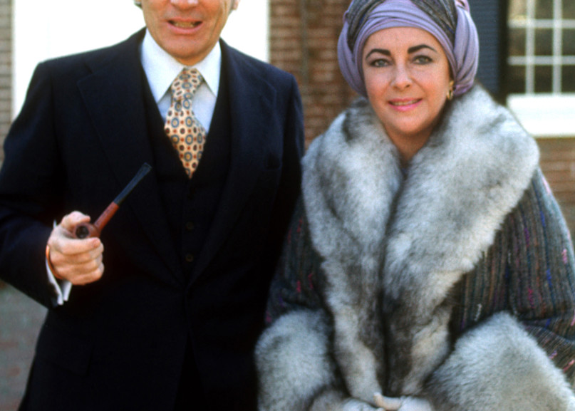Elizabeth Taylor and John Warner