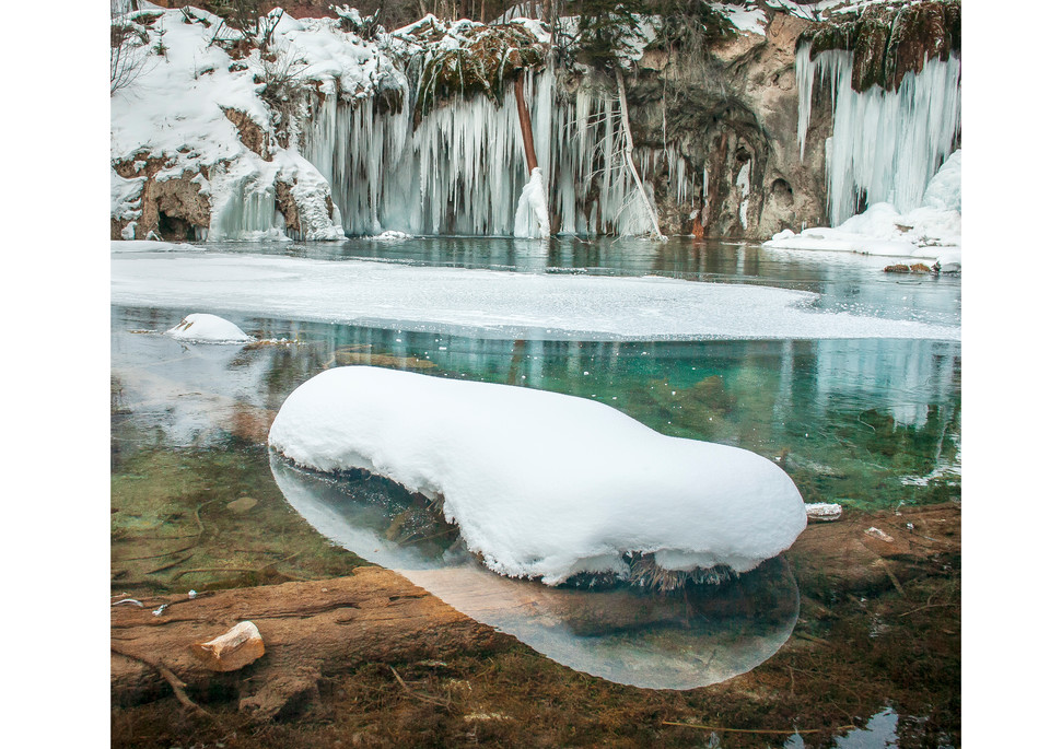 Hanging Winter   Hanging Lake, Co Photography Art | Joel Fischer Photography
