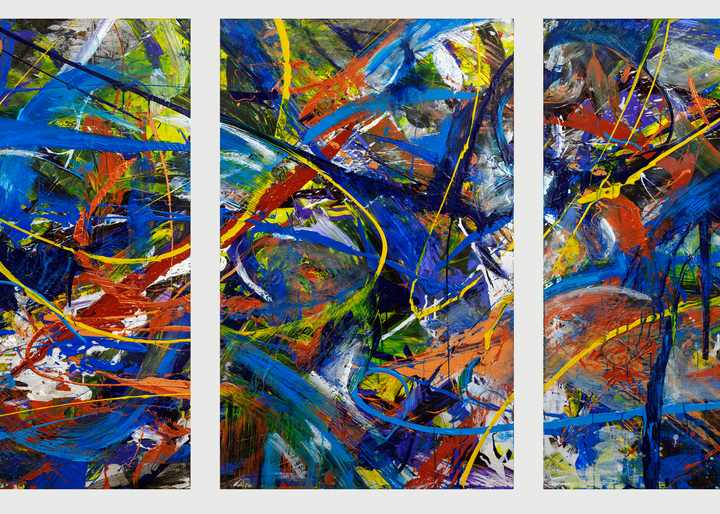 "Phases" Single Panel Reproduction Art | Daniel Kanow Fine Art