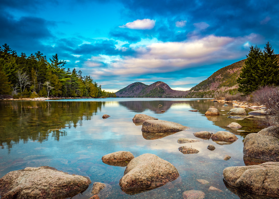 Jordan Pond Afternoon Photography Art | Monteux Gallery