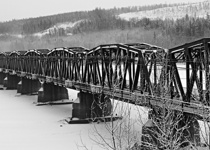 CN Train Bridge No 13 | Terrill Bodner Photographic Art