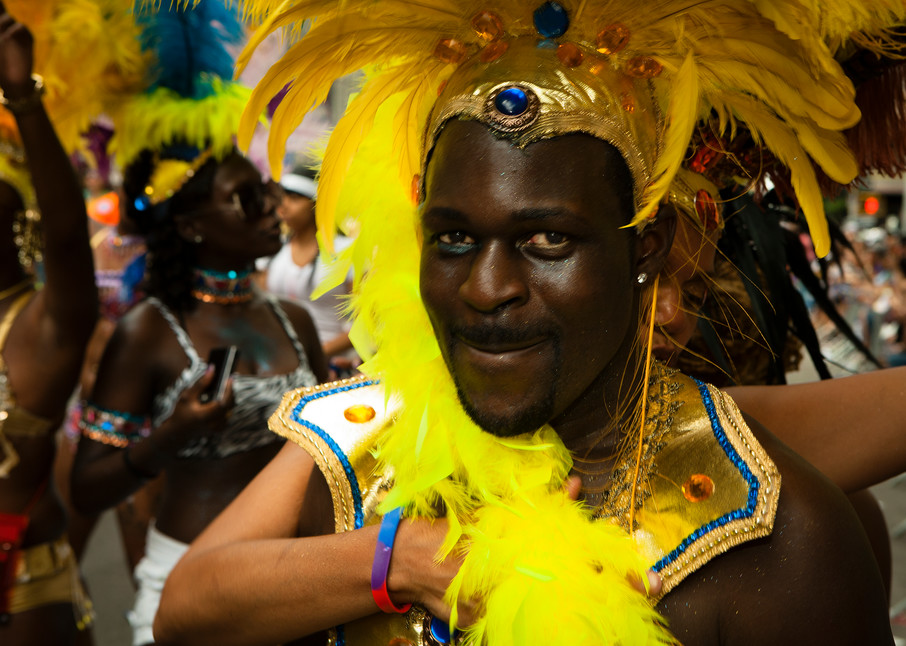Caribbean performers in the 2011 Pride Parade on New York's Fifth Avenue.