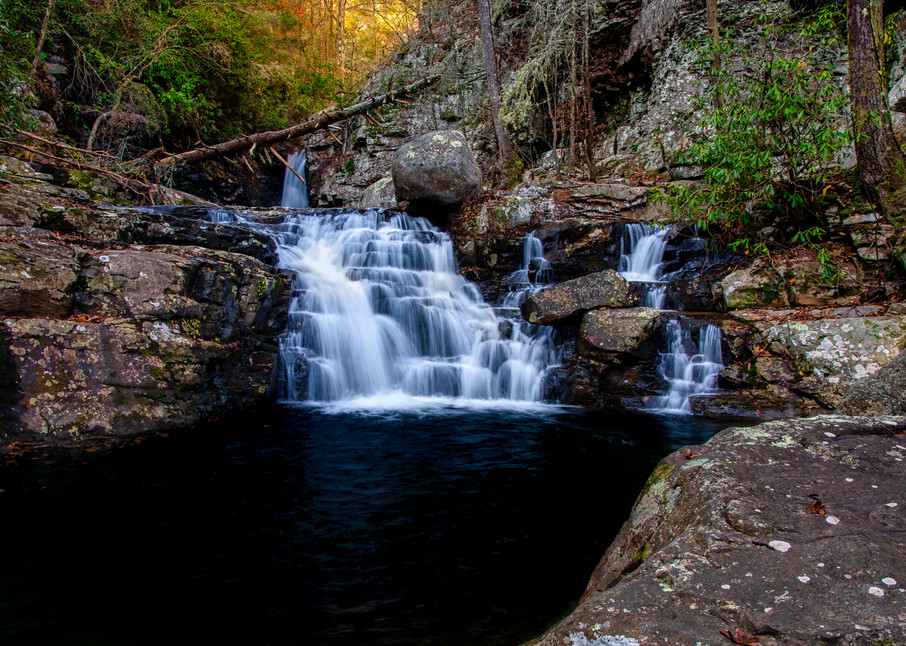 Rock Creek Cascades - Smoky Mountains waterfalls fine-art photography prints