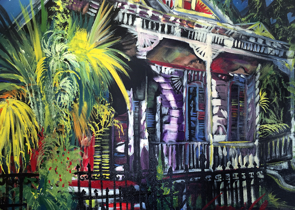 Night Moves On Royal Street New Orleans Art | amzieadams