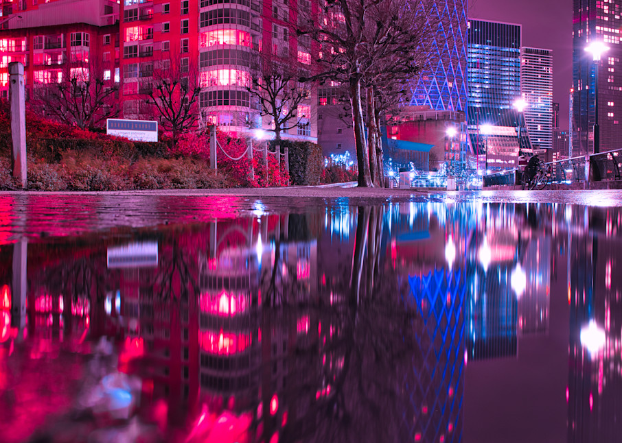 Pink Puddle Place Art | Martin Geddes Photography