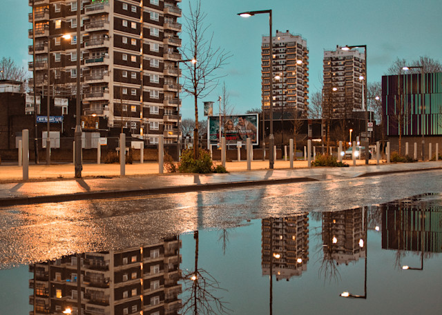 North Woolwich Reflection Art | Martin Geddes Photography