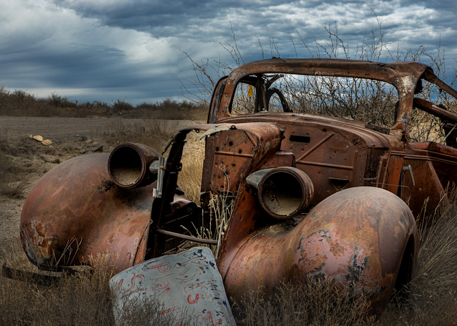 Rusted Auto Photography Art | Spry Gallery