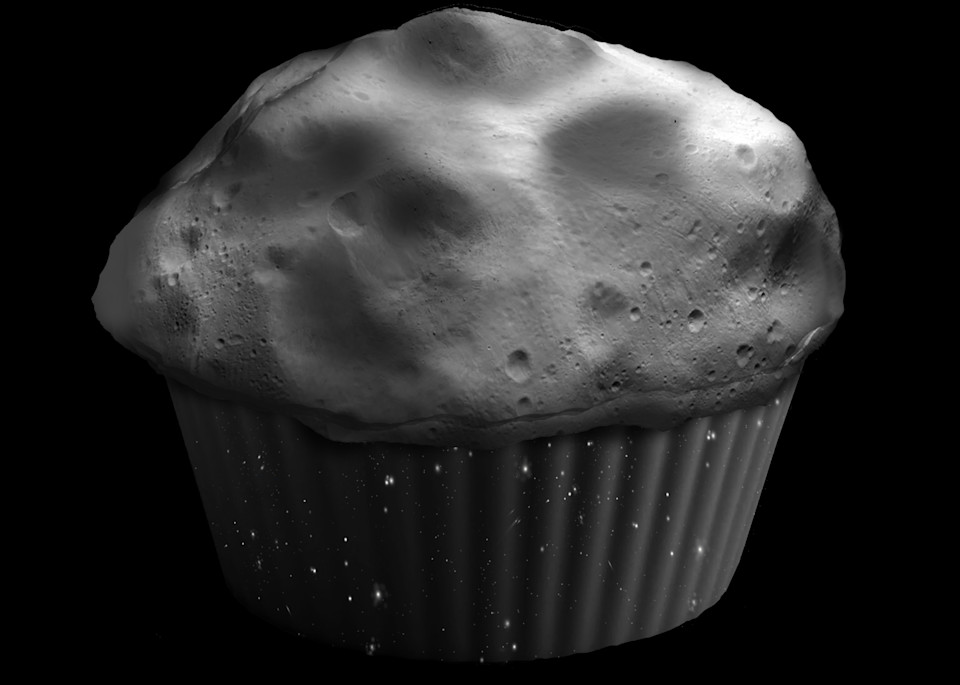 Edible Asteroid Cupcake  Art | Art from the Soul