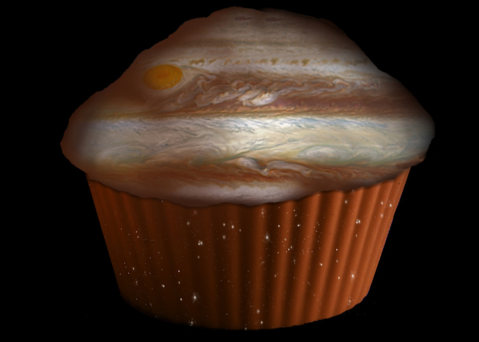 Edible Jupiter Cupcake  Art | Art from the Soul