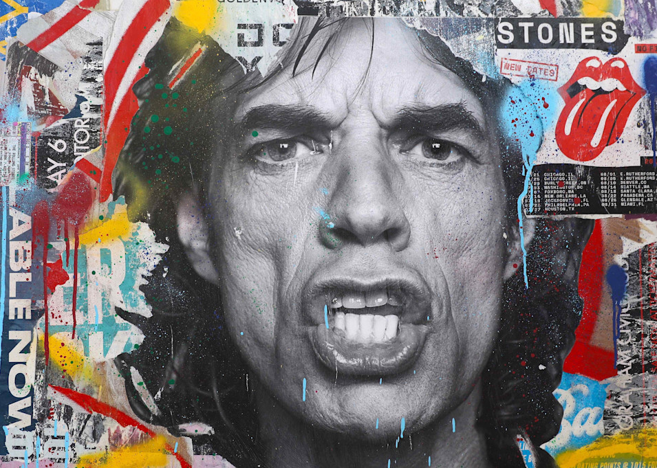 Mick Jagger   Lips Art | Metz Gallery