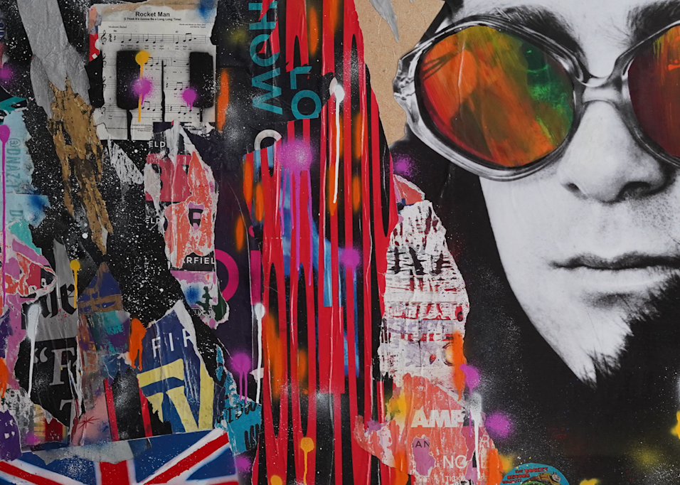 Elton John Small Art | Metz Gallery