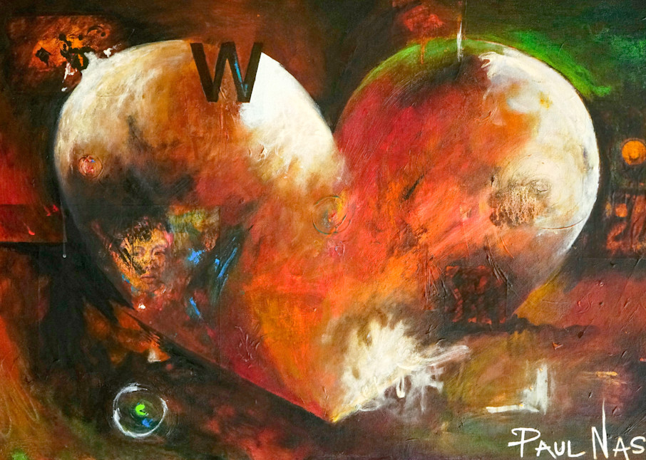 Whitney's Heart Art | Paul Nash Art