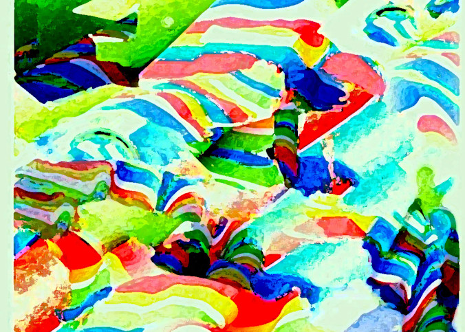 Beach Umbrellas Photography Art | Barbara DuMetz