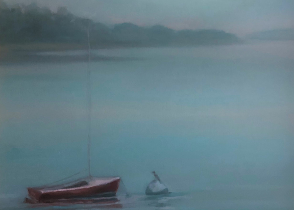 Waiting For The Fog To Lift Art | Phyllis Tracy Fine Art