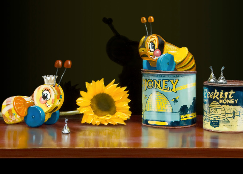 Bee My Honey Art | Richard Hall Fine Art