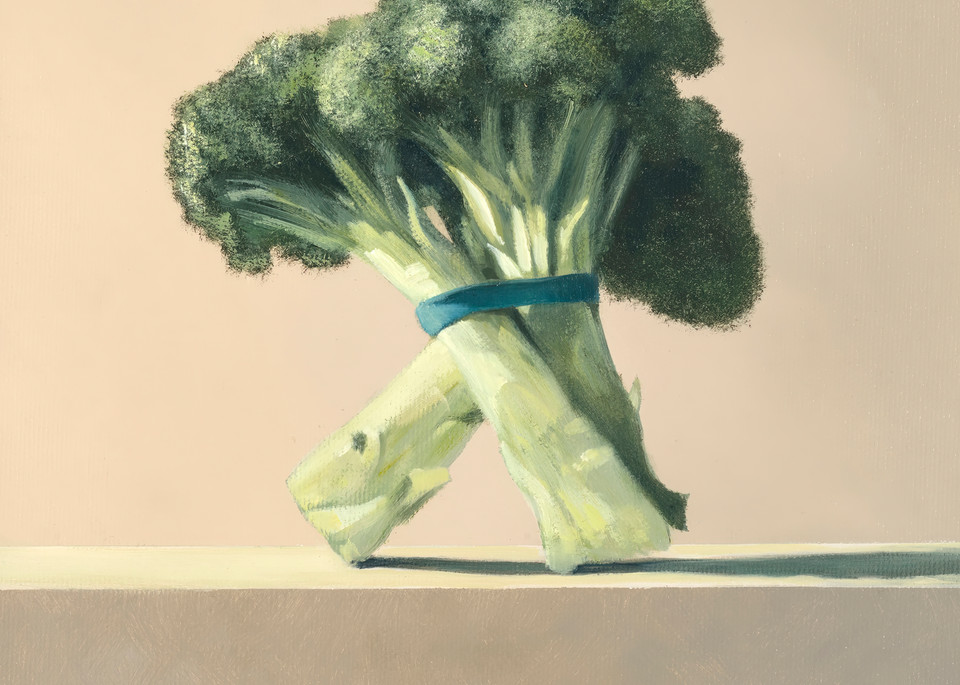 Broccoli Art | Richard Hall Fine Art