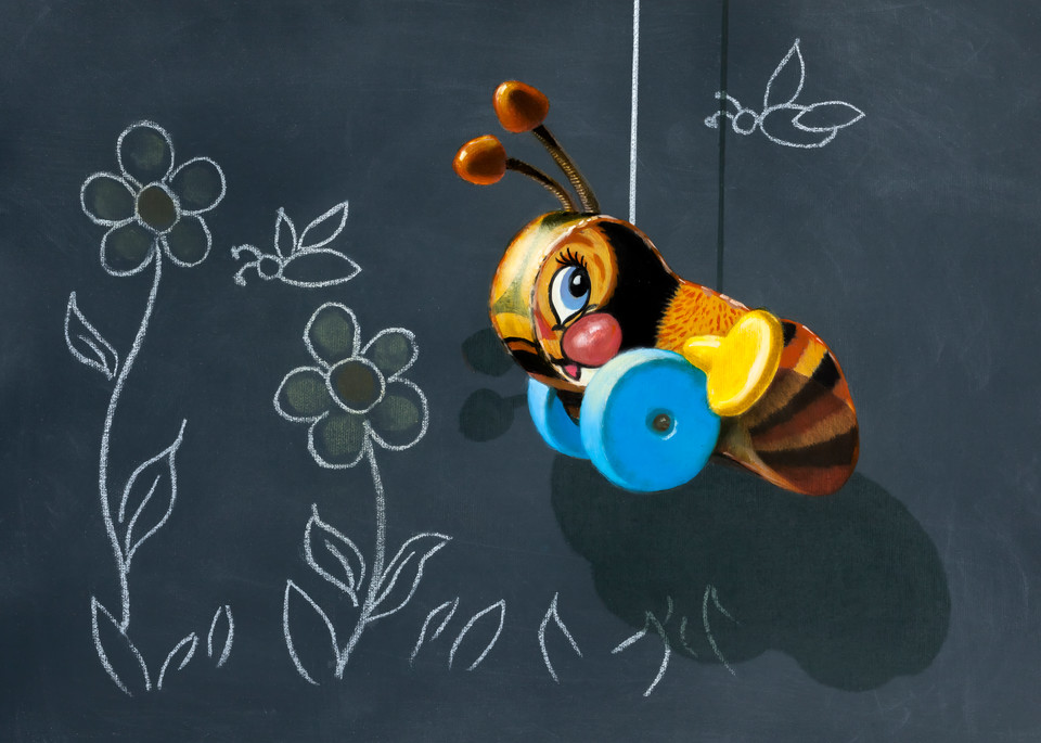 Busy Buzzy Bee Art | Richard Hall Fine Art