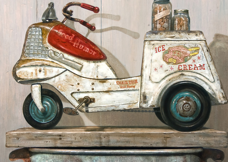 Ice Cream Peddler Art | Richard Hall Fine Art
