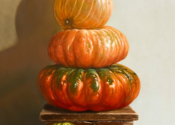 Pumpkin Pileup  Art | Richard Hall Fine Art