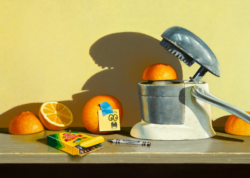 Orange Crush Art | Richard Hall Fine Art