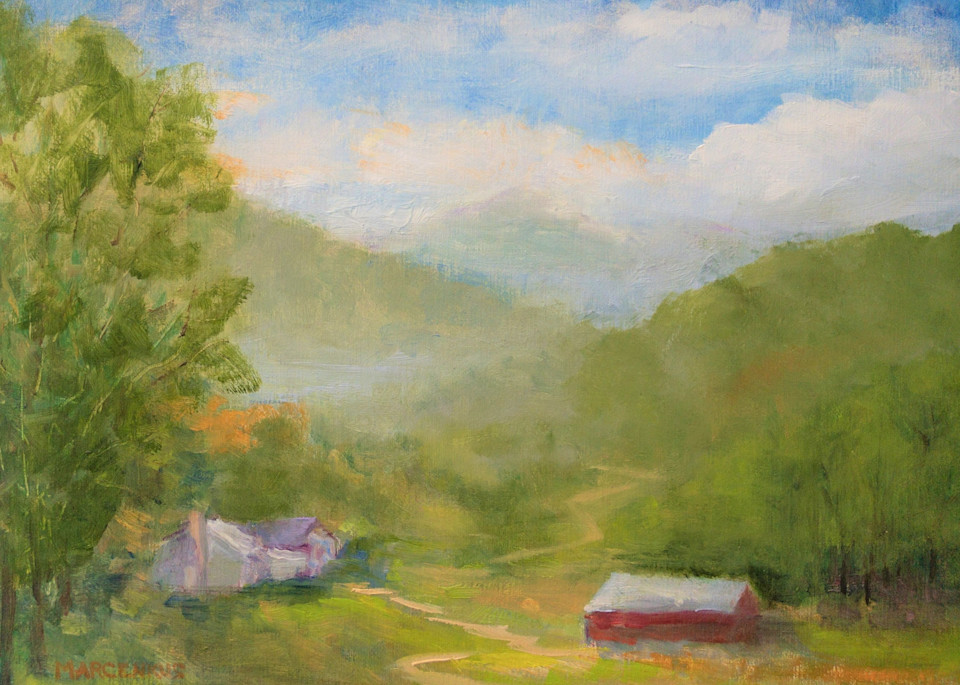 House And Barn In The Country  Art | Al Marcenkus Art, LLC