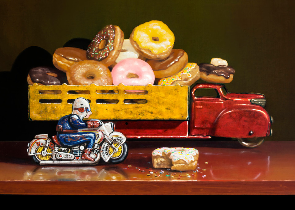 Stopped For Donuts Art | Richard Hall Fine Art
