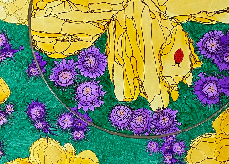 Spring Magnified Art | Lynda Frautnick Fine Art