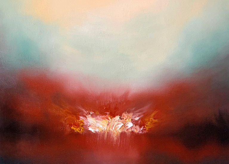 Through The Fire Art | Meghan Aileen Fine Art