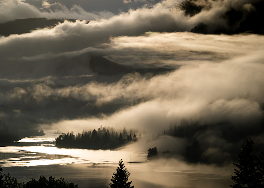 Tom Weager Photography - After a spring storm on the West Arm of Kootenay Lake